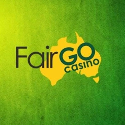 Interface preview of Fair Go Casino showing game categories and promotions